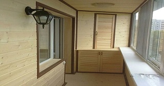 Отделка балкона под ключ Грозный, цена от 5874 руб.